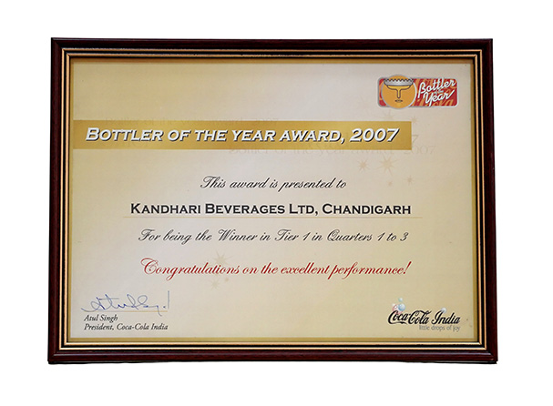 2007 Kandhari-Award---Bottler-of-the-Year--2007