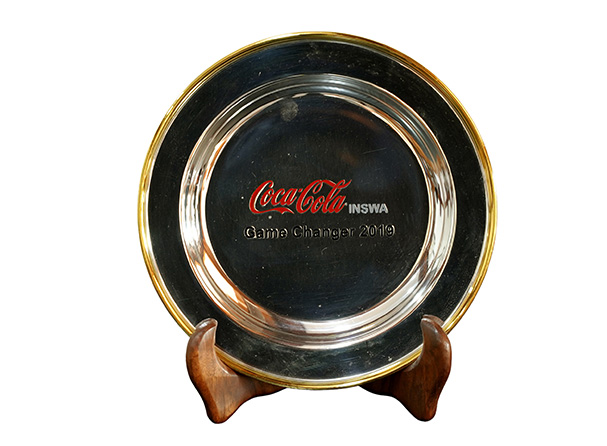 Kandhari Award Coca Cola INSWA Game Changer - 2019